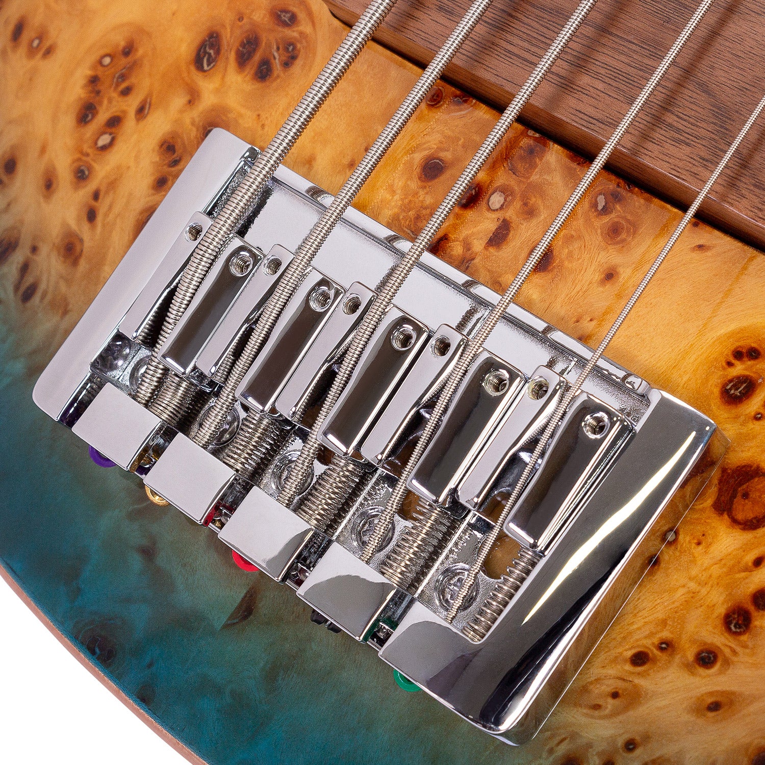 Babilon Master V Five Strings Electric Bass in Blue-Electric Bass-Babilon-Hermes Music